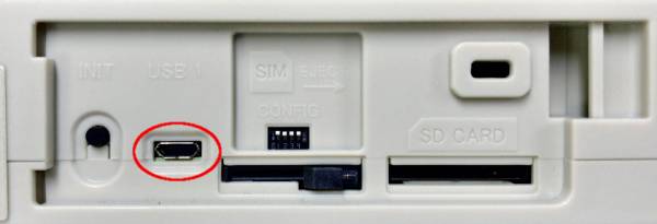 USB microB(コンソール用)